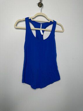 Lululemon Blue Racerback Tank Women's Size 2
